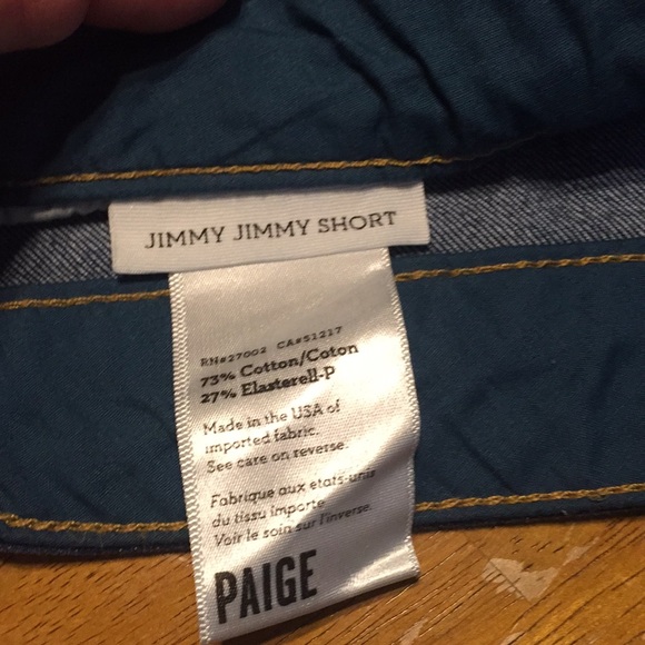 Paige jean shorts - Picture 2 of 2